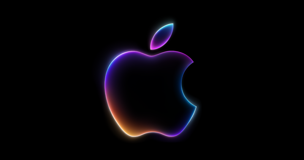 Apple's stock is up